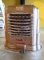 Vintage Arvin space heater. The heater is in good condition with a cool chrome grill, classic cord,