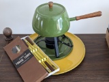 Totally 70's fondue set with a cheery 13