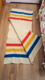Classic wool blanket measures approx. 56