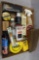No shipping. Leather care products incl Fiebing's Saddle Soap, Boot Cream, and Leather Dye. Also