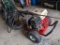 Engine powered pressure washer. Honda GT160 electronic ignition 5.5 hp engine is hooked to a