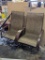 Pair of swiveling patio chairs are in nice condition and match the chairs in lot 745. Measure about