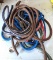Five lead ropes up to approx. 18'.