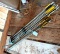 Upstairs, bring help. Quiver with aluminum arrows with broadhead tips.
