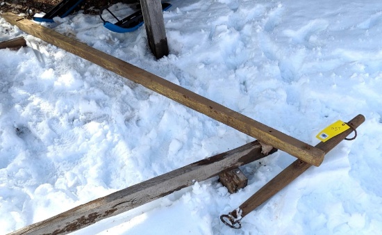 11' sleigh draw bar.
