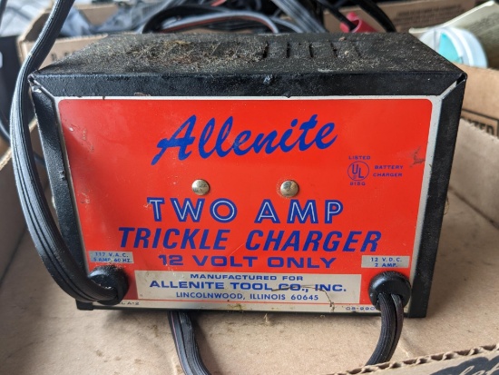 Allenie 2 amp 12 volt trickle charger is model A-2.