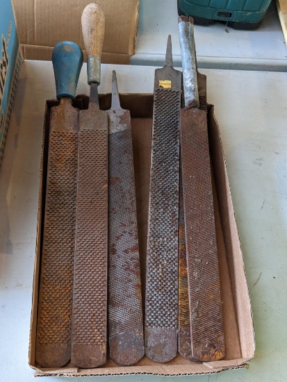 Johnson and other farrier rasps up to 21" over all.