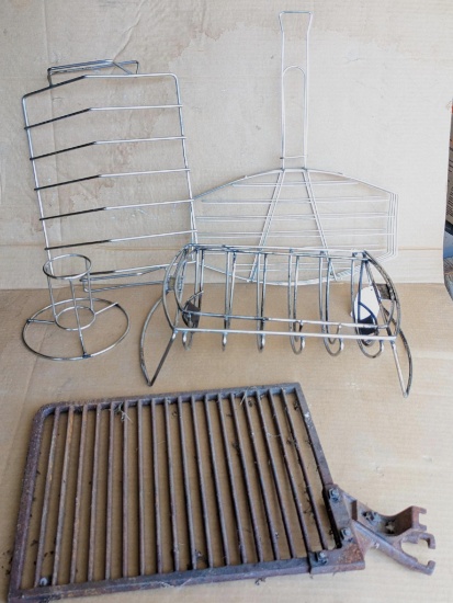 Grilling racks incl. campfire rack, sandwich rack, more.