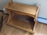Rolling cabinet is about 33