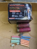 Four rounds of Winchester .410 and 10 rounds of Winchester .45 Colt; more. Will ship without