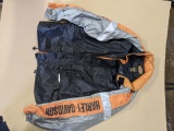 Harley Davidson size large wind breaker jacket is in very good condition.
