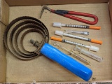 Decker horse brush, animal syringes, more.