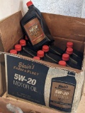 No shipping. 13 quarts of 5W-20 motor oil.