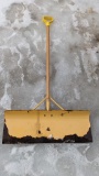 Nice heavy duty steel snow shovel has 30