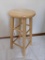 Wooden stool measures 24
