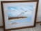 Large Mallard duck piece by Doug Taubert looks like it may be watercolor. In good condition.