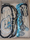 Fun costume jewelry necklaces, longest is nearly 16