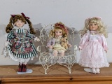 Three pretty dolls up to 16