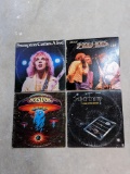 Records incl BeeGees Live, Supertromp Crime of the Century, Frampton Comes Alive, and Boston.