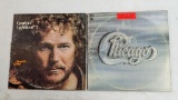 Four records incl Gordon Lightfoot Gords Gold and Chicago. Records checked.