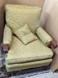Antique chair is about 32