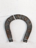 We found David's horseshoe and he would like it back. Hand forged and only 3
