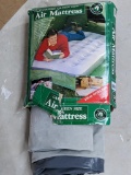 Campers queen size air mattress is great for camping or when you have guests. Comes with box.