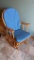 Nice glider rocker moves smoothly and is in good condition. 17