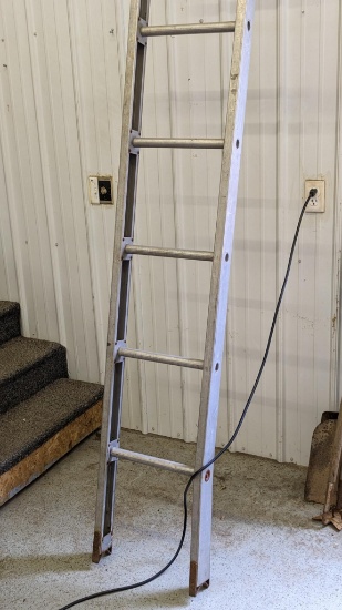 12' ladder is a little warped but could be repurposed.