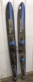 Cut N' Jump 100 SS Combo Pair water skis by WLP. About 67