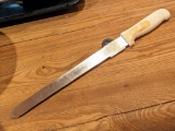 Mundial NSF high carbon slicing knife is about 17