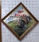 Miller High Life beer mirror, The mirror is in good condition, no chips or scratches noted on frame,
