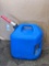 Kerosene canister holds up to five gallons and features a spring-loaded leak proof spout.
