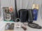 Contractor garbage bags, carquest grease hose, garage utility hangers, 18