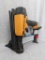 Nice Bostitch 18 ga cap stapler with staples, Bostitch Pneumatic Tool Lubricant, manual, case, more.