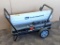 L.B.White Tradesman K175 torpedo or salamander style heater with automatic temperature control, runs