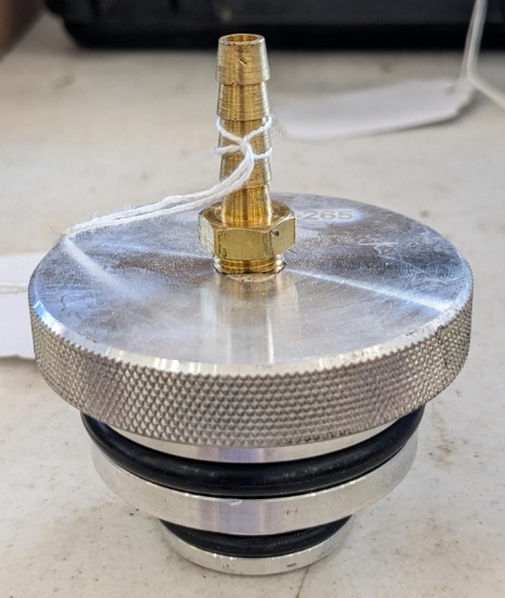 OTC power steering evacuation cap is part no.211-265 and appears in near new condition.