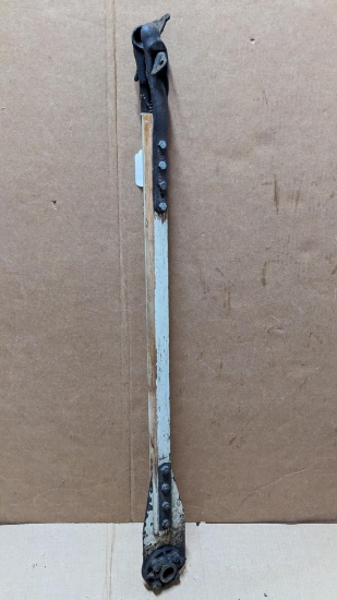 Sickle mower pitman arm is marked WM 22420 and is 41" overall, 38-1/2" center of cup to center of