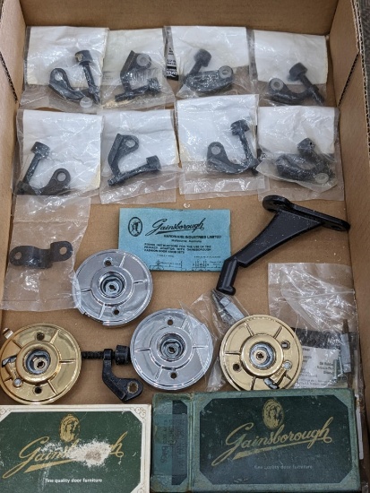 Door hardware, cabinet hardware, and more.