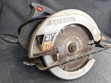 Skillsaw model 5150 has a 2hp motor and runs 7-1/4