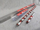 Two Milwaukee ship auger bits, longer measures 7/8