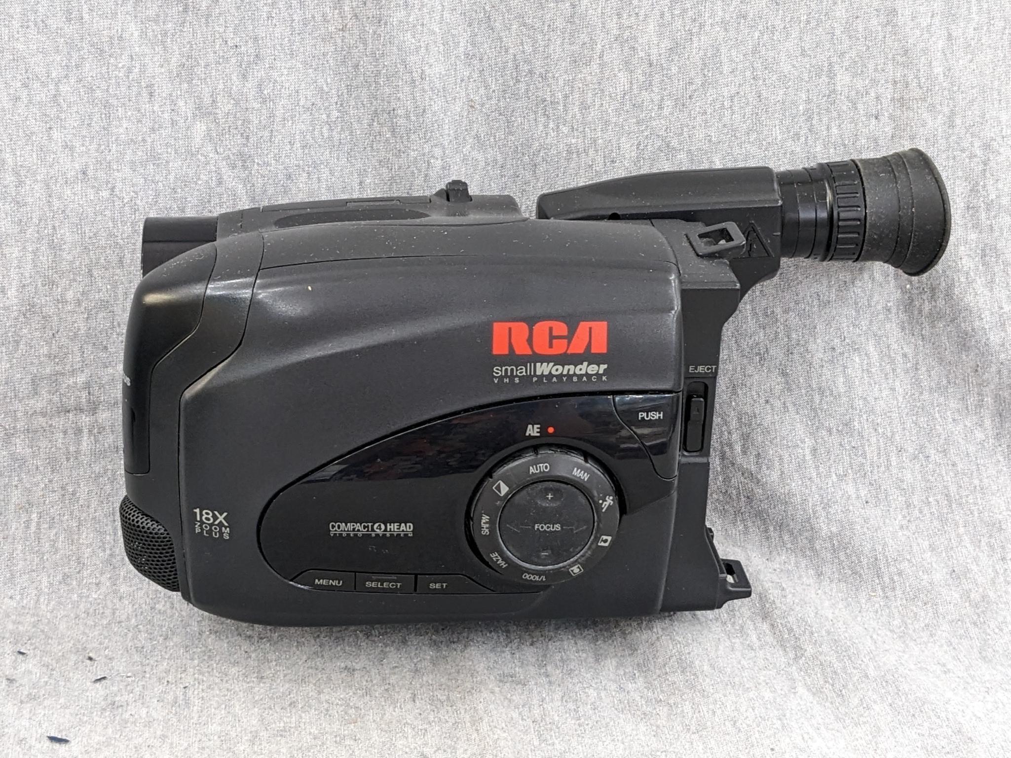 Small Vhs Camera Orion VP0040 Mini VCR VHS Player System Video