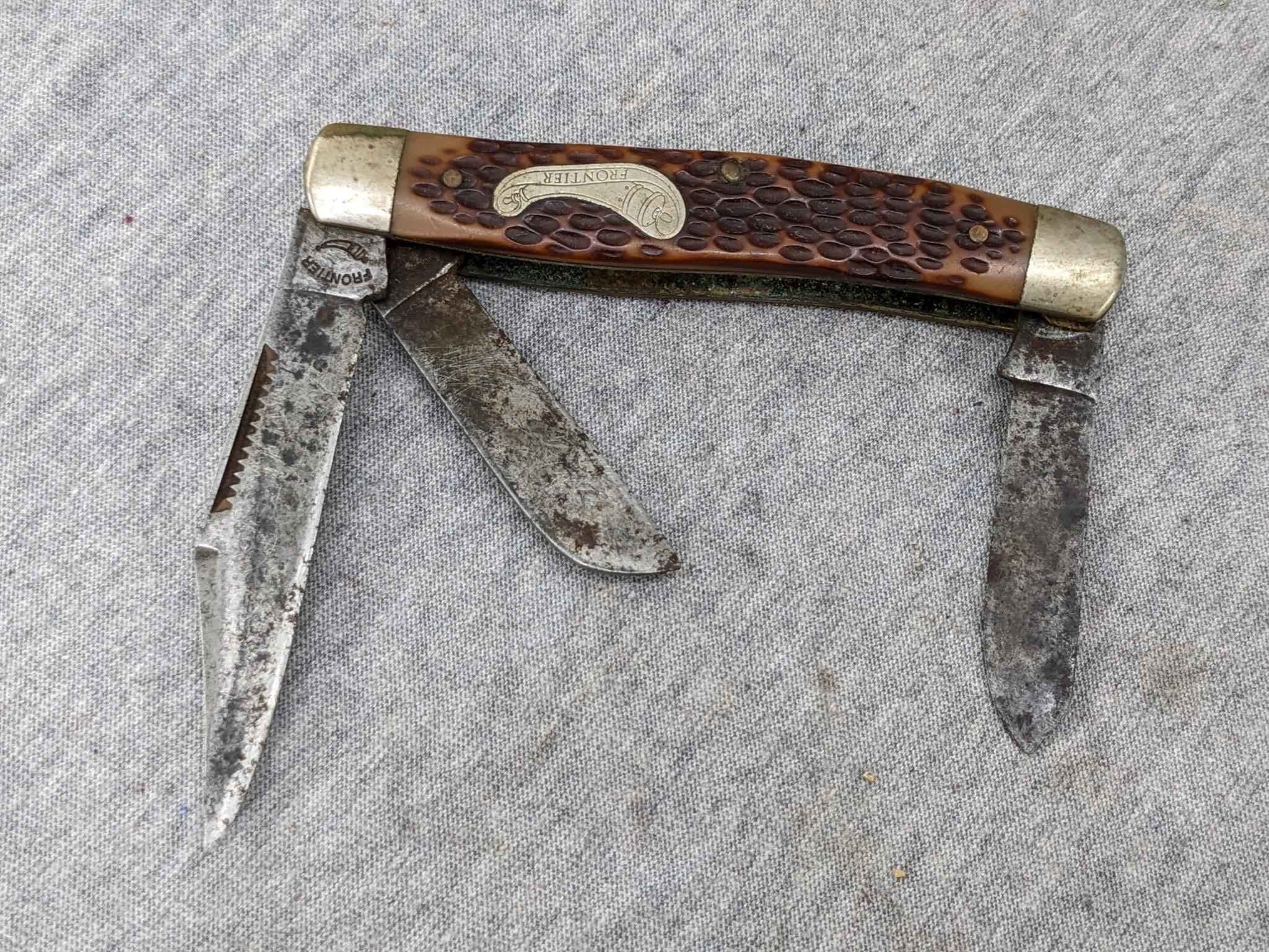 Imperial Frontier 4431 pocket knife, is overall | Proxibid