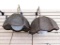 Pair of Retro Woven Hanging Lamps measure 18