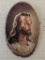 Vintage picture of Jesus is a souvenir from Webb Lake Wis. Measures 16