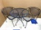 Nice patio or deck table and chair set. The heavy duty chairs stand 30