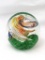 Gorgeous paperweight in good condition with no chips. Stands nearly 4