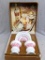 A stunning Heinrich Germany Asbach Collection Villeray & Boch Porzellan set of 2 cups and saucers in