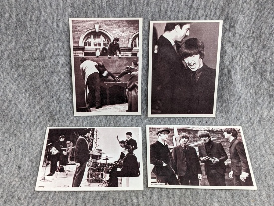Beatles movie "A Hard Day's Night" cards include 2, 15, 40 and 49. No creases noted.