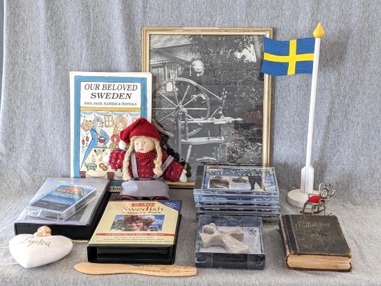 A lovely Swedish heritage collection for the Swede in your life! A adorable doll with Nordic